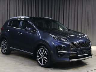 2019 Kia Sportage IV Рестайлинг, синий, 2049000 рублей, вид 3
