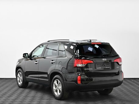 2013 Kia Sorento II Рестайлинг, чёрный, 1415000 рублей, вид 2
