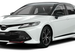 2020 Toyota Camry VIII (XV70), белый, 3500000 рублей, вид 1