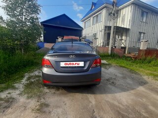 2016 Hyundai Solaris I Рестайлинг, серый, 880000 рублей, вид 3