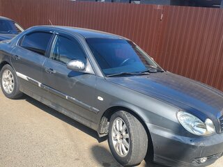 2007 Hyundai Sonata ТагАЗ IV (EF) Рестайлинг, серый, 500000 рублей, вид 4
