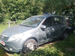 2011 Renault Sandero I, синий, 750000 рублей, вид 1