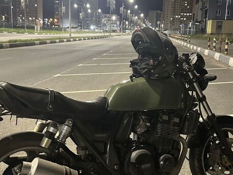 1999 Kawasaki ZRX 400, зелёный, 210000 рублей, вид 1