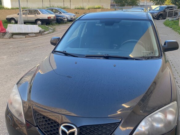 2007 Mazda 3 I (BK) Рестайлинг, чёрный, 600000 рублей - вид 1