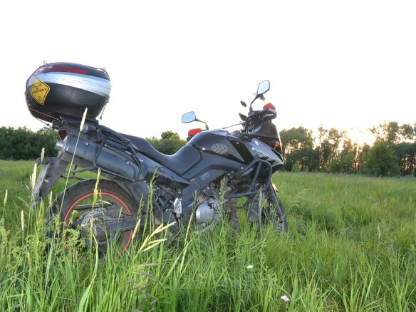 2009 Suzuki V-Strom DL 650, чёрный - вид 4