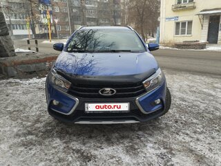2021 Lada (ВАЗ) Vesta SW Cross I, синий, 1350000 рублей, вид 2
