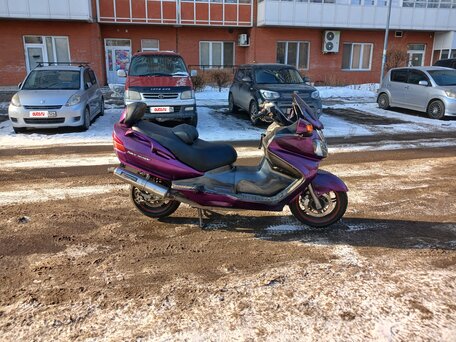 2003 Suzuki Burgman (SkyWave) 650, фиолетовый, 390000 рублей, вид 3