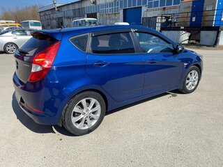 2015 Hyundai Solaris I Рестайлинг, синий, 1250000 рублей, вид 5