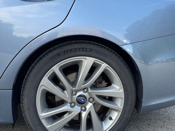 2014 Subaru Levorg I, серый, 1620000 рублей - вид 11