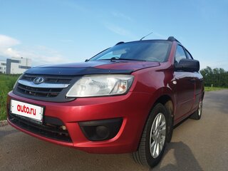 2017 Lada (ВАЗ) Granta I, красный, 510000 рублей, вид 2