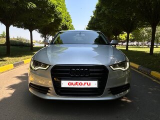 2014 Audi A6 IV (C7), серебристый, 1890000 рублей, вид 1