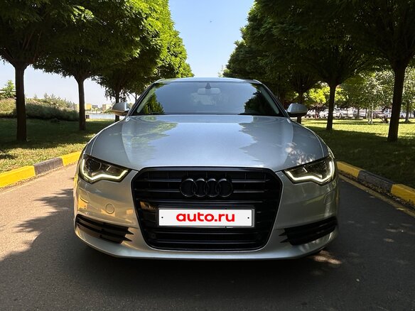 2014 Audi A6 IV (C7), серебристый, 1890000 рублей