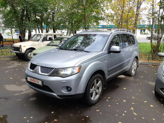 2008 Mitsubishi Outlander II, серебристый, 1295000 рублей, вид 1