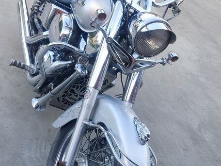 1998 Honda Shadow 750, серебристый, 450000 рублей, вид 4