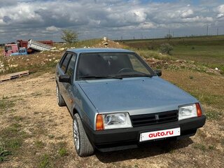 2002 Lada (ВАЗ) 21099, синий, 390000 рублей, вид 1