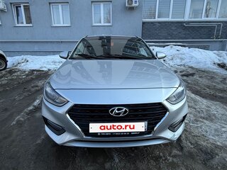 2019 Hyundai Solaris II, серебристый, 1100000 рублей, вид 2