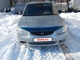 2005 Hyundai Accent ТагАЗ II, серебристый, 220000 рублей, вид 1