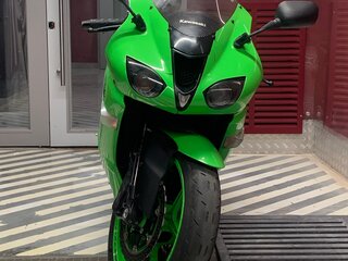2008 Kawasaki ZX-6 Ninja, зелёный, 650000 рублей, вид 2