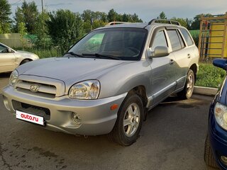 2004 Hyundai Santa Fe I, серебристый, 700000 рублей, вид 1