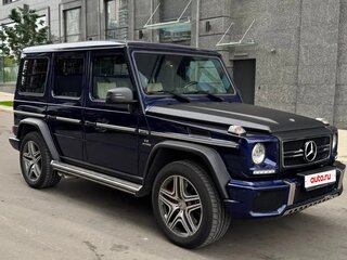 2015 Mercedes-Benz G-Класс AMG 63 AMG I (W463) Рестайлинг 2, синий, 7777777 рублей, вид 5