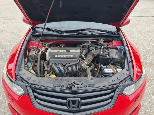 2008 Honda Accord VIII, красный, 1050000 рублей - вид 10