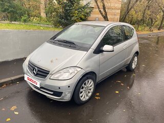 2008 Mercedes-Benz A-Класс 170 II (W169) Рестайлинг, серебристый, 500000 рублей, вид 1