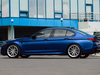 2018 BMW M5 VI (F90), синий, 7500000 рублей, вид 4
