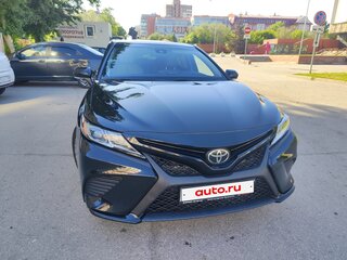 2020 Toyota Camry US Market VIII (XV70), чёрный, 2650000 рублей, вид 4