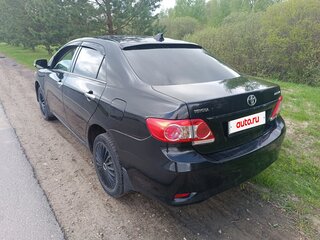 2010 Toyota Corolla X (E140, E150) Рестайлинг, чёрный, 815000 рублей, вид 5