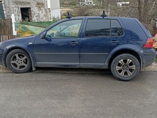 2001 Volkswagen Golf IV, синий, 350000 рублей, вид 4