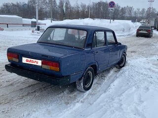 2005 Lada (ВАЗ) 2107, синий, 107000 рублей, вид 3