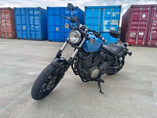 2014 Yamaha XV950 Bolt, голубой, 750000 рублей, вид 3