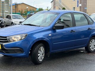 2021 Lada (ВАЗ) Granta I Рестайлинг, синий, 485000 рублей, вид 2