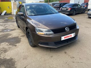 2012 Volkswagen Jetta VI, коричневый, 870000 рублей, вид 3