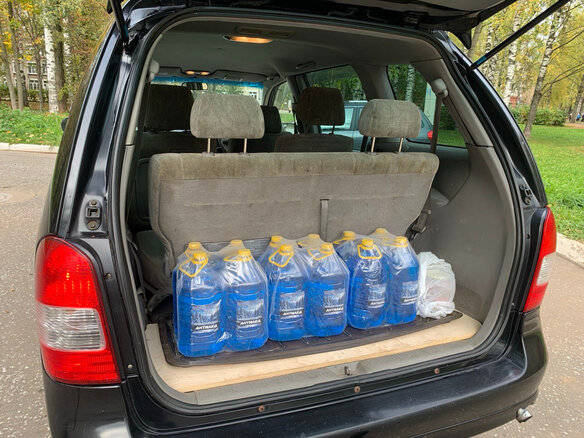 2001 Mazda MPV II (LW), чёрный, 475000 рублей - вид 10