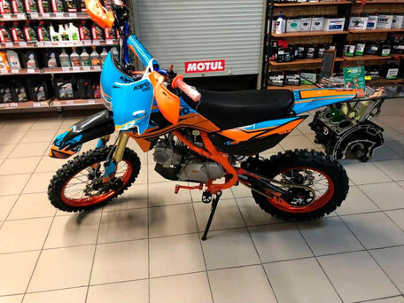 2024 Kayo Evolution YX140EM, синий, 113400 рублей, вид 4