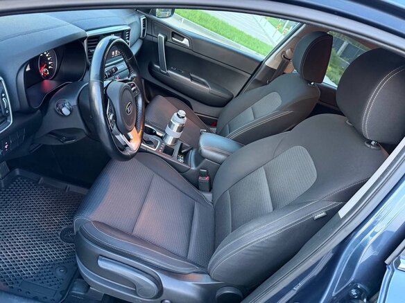 2021 Kia Sportage IV Рестайлинг, синий, 2490000 рублей - вид 29