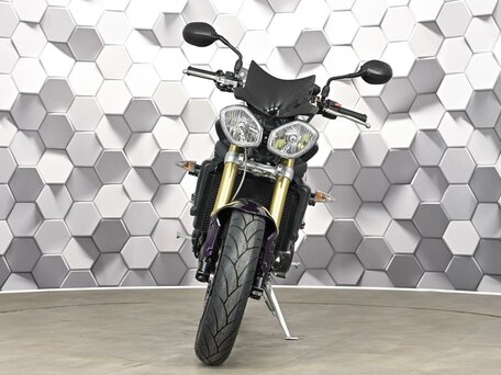 2011 Triumph Street Triple, фиолетовый, 555000 рублей, вид 5