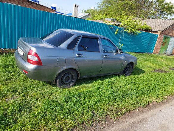 2008 Lada (ВАЗ) Priora I, серый, 230000 рублей - вид 5
