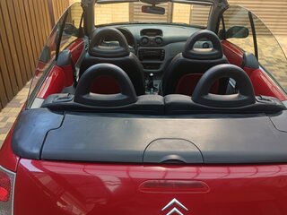 2004 Citroen C3 Pluriel I, красный, 420000 рублей, вид 3