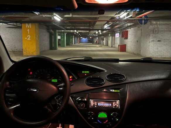 2004 Ford Focus I Рестайлинг, синий, 289000 рублей - вид 6