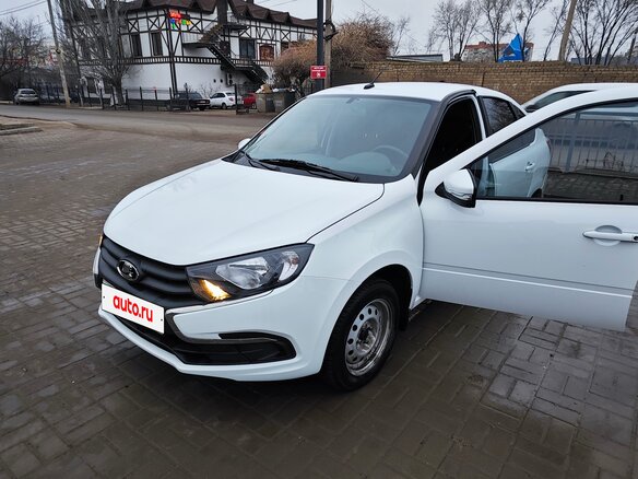 2024 Lada (ВАЗ) Granta I Рестайлинг, белый, 1170000 рублей - вид 3