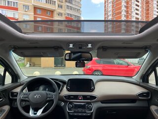 2018 Hyundai Santa Fe III Рестайлинг, серый, 3490000 рублей, вид 2