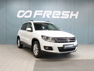 2014 Volkswagen Tiguan I Рестайлинг, белый, 1185000 рублей, вид 1