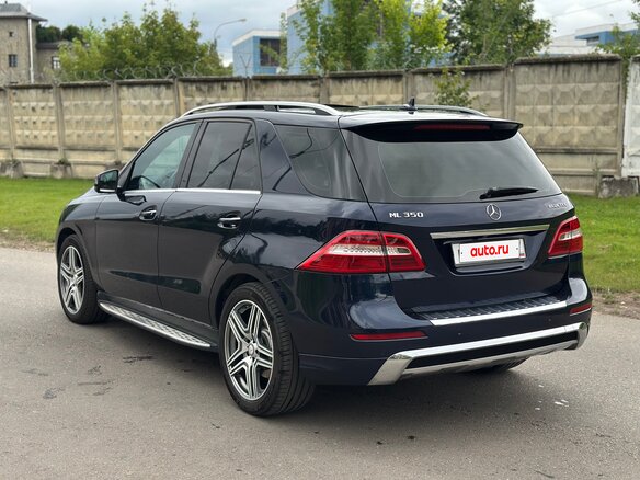 2015 Mercedes-Benz M-Класс 350 CDI III (W166), синий, 2450000 рублей - вид 3