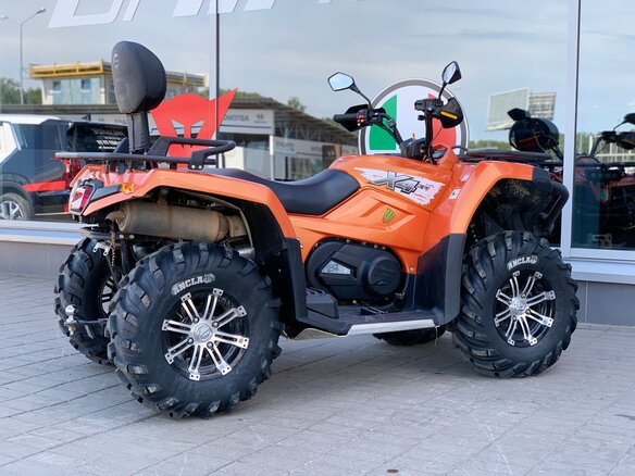 2016 CFMoto CFORCE 400L EPS, оранжевый - вид 5