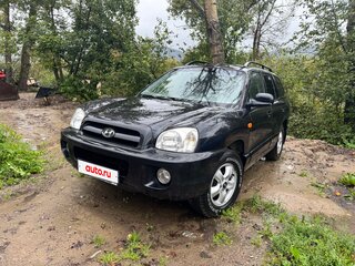 2008 Hyundai Santa Fe Classic Classic, чёрный, 680000 рублей, вид 1