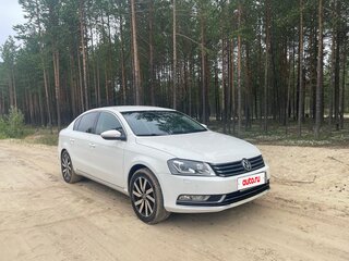 2012 Volkswagen Passat B7, белый, 1290000 рублей, вид 2