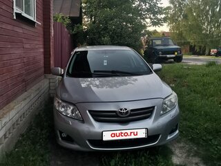 2008 Toyota Corolla X (E140, E150), серебристый, 843000 рублей, вид 1