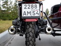 1985 BMW R 80, пурпурный - вид 8